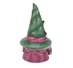 Witch Gnome with Cauldron Fig Jim Shore Heartwood Creek 6014490