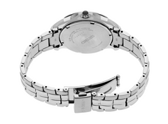 Seiko Coutura shimmering pink mother-of-pearl dial SUR585