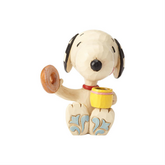 Snoopy Donut & Coffee mini Peanuts by Jim Shore 6001297