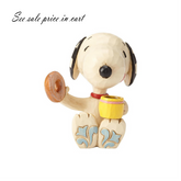 Snoopy Donut & Coffee mini Peanuts by Jim Shore 6001297