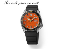 Seiko 5 Sports SRPL89 Orange Dial NIB