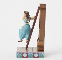 Enesco Belle with Bookshelf Disney Traditions 6016894