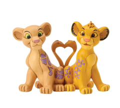 Simba & Nala Heart Tails Disney Traditions 6017847