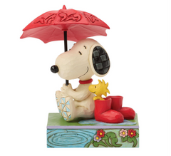 Snoopy Holding Umbrella Peanuts by Jim Shore 6017872