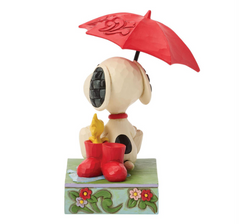 Snoopy Holding Umbrella Peanuts by Jim Shore 6017872