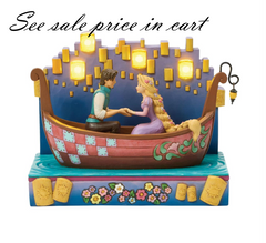 Tangled Boat with LED Lanterns Disney Traditions 6016897