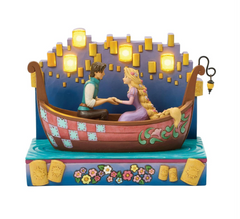 Tangled Boat with LED Lanterns Disney Traditions 6016897