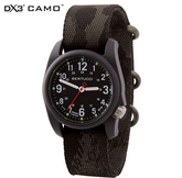 #11136 DX3® CAMO™ Black dial, Black Multicam webbing band