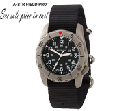 #12114 A-2TR Field Pro, Black dial - Black Nylon Band