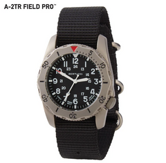 #12114 A-2TR Field Pro, Black dial - Black Nylon Band