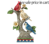 Patriotic Birds in Tree Jim Shore Heartwood Creek 6017773