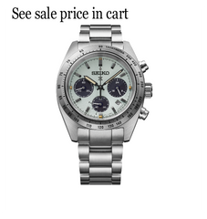Seiko Prospex Speedtimer SS Solar Chronograph Green Dial SSC965