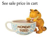 Garfield with Oversized Coffee Jim Shore Heartwood Creek 6017907