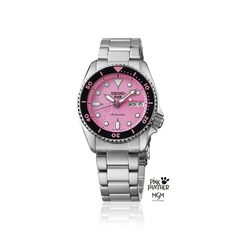 Seiko 5 Sports Auotomatic Pink Dial PInk Panther LE SRPM07