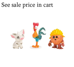 Moana 3pc Mini Set Disney Showcase 6017368