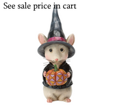 Mouse Witch Figurine Jim Shore Heartwood Creek 6018083