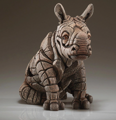 Rhinoceros Calf Edge Sculpture 6016670