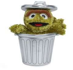 SS Oscar the Grouch Trash Can NECA Plushies KR18199