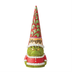 Naughty/Nice Grinch Gnome Jim Shore Dr. Seuss 6012704