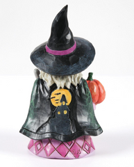 Mini Witch Holding Pumpkin Jim Shore Heartwood Creek 6014477