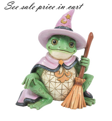 Frog Witch Mini Jim Shore Heartwood Creek 6014478