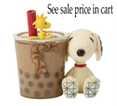 Snoopy and Woodstock Boba Peanuts by Jim Shore 6017874