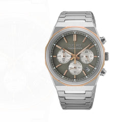 Seiko Essentials PGP TT Quartz Chronograph Gray Dial HGK002