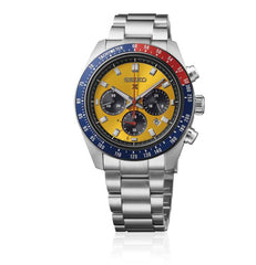 Seiko Prospex Speedtimer SS Solar Chronograph Gold dial HBJ004