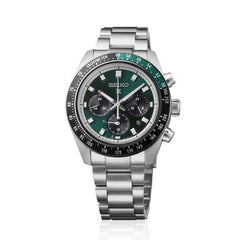 Seiko Prospex Speedtimer SS Solar Chronograph Green Dial HBJ003