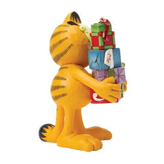 Enesco Garfield by Jim Shore Garfield Holding a Stack of Presents 6018798