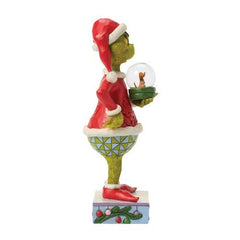Enesco Dr. Seuss Grinch by Jim Shore Holding a Glass Dome with Max 6018958
