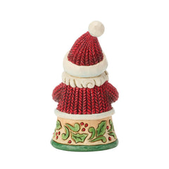 Enesco Jim Shore Heartwood Creek Santa Holding a Star Miniature 6019326
