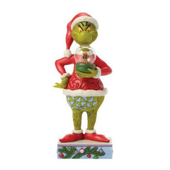 Enesco Dr. Seuss Grinch by Jim Shore Holding a Glass Dome with Max 6018958