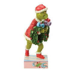 Enesco Dr. Seuss Grinch by Jim Shore Stealing Christmas Wreaths 6018963
