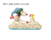 Enesco Peanuts by Jim Shore Snoopy Shoveling Snow with Woodstock6018680