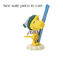 Enesco Peanuts by Jim Shore Woodstock Holding Skis Mini 6018687