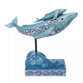 Enesco Blue Whales Jim Shore Heartwood Creek 6012808