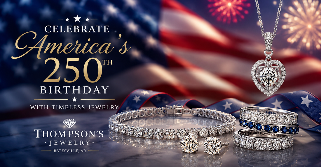 Celebrate America's Birthday with Timeless Jewelry from Thompson's Jewelry