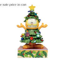 Enesco Garfield by Jim Shore Dressed as a Christmas Tree Light Up 6018795