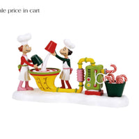 Department 56 Dr. Seuss Grinch Village Accessories Who-Ville Candy Crew 6018382