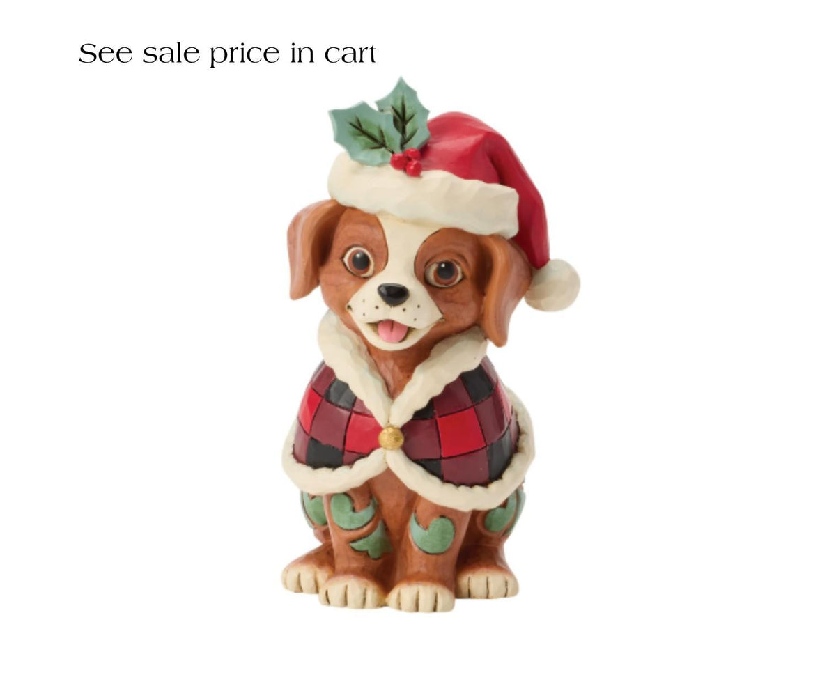 Enesco Jim Shore Heartwood Creek Highland Glen Dog Wearing a Cape 6019274