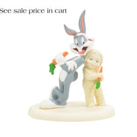 Department 56 Snowbabies Looney Tunes Bugs Bunny 24 Carrot Christmas 6016030