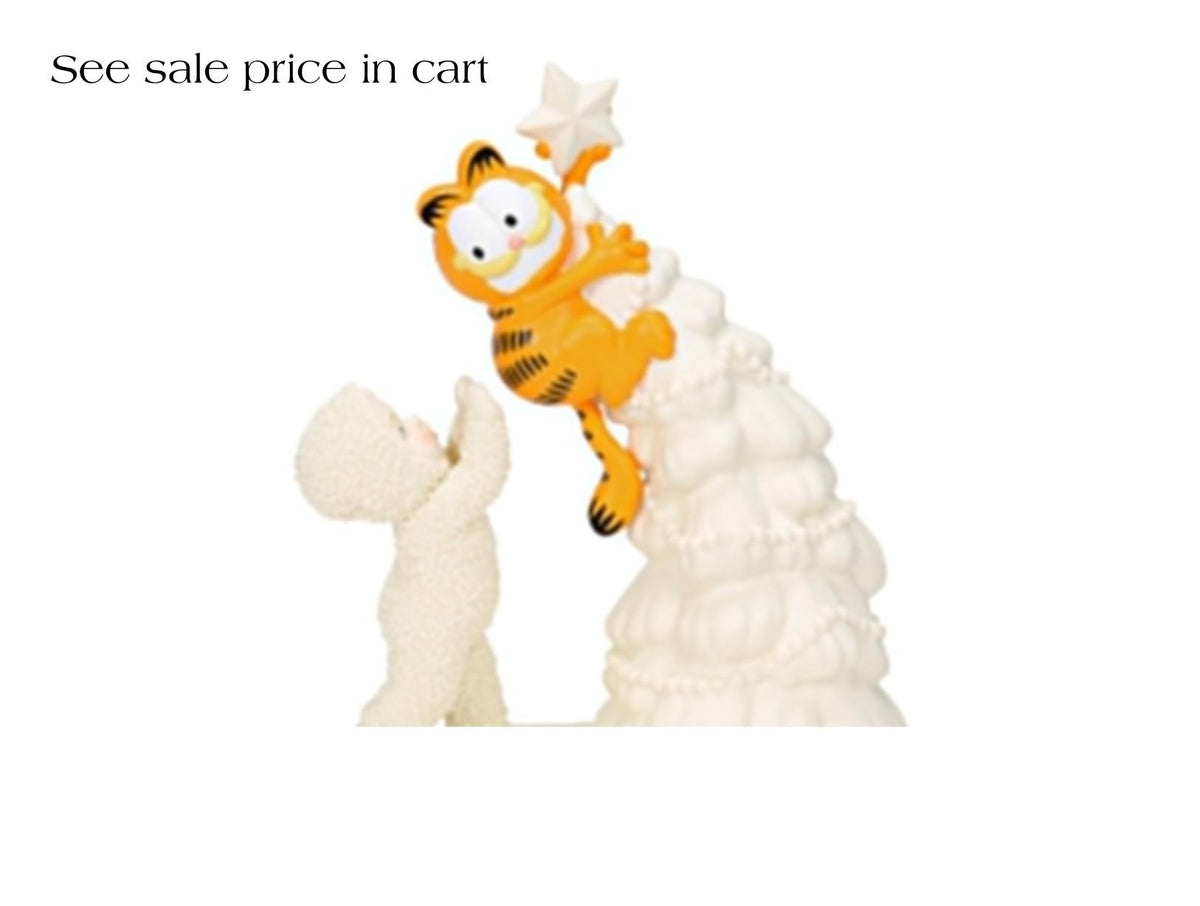 Department 56 Snowbabies Garfield Be Careful Climbing Christmas Tree6018148