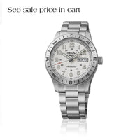 Seiko 5 Sports SS Automatic White Dial HDB007