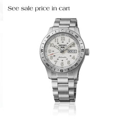 Seiko 5 Sports SS Automatic White Dial HDB007