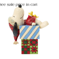 Enesco Peanuts by Jim Shore Snoopy and Woodstock Sleeping 6018683