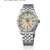 Seiko 5 Sports SS Automatic GMT Ivory Dial HDB002