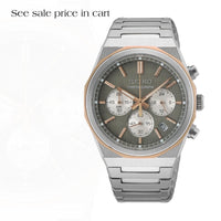 Seiko Essentials PGP TT Quartz Chronograph Gray Dial HGK002