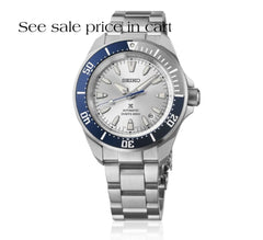 Seiko Prospex SS Automatic Diver Silver Dial LE  HBB001