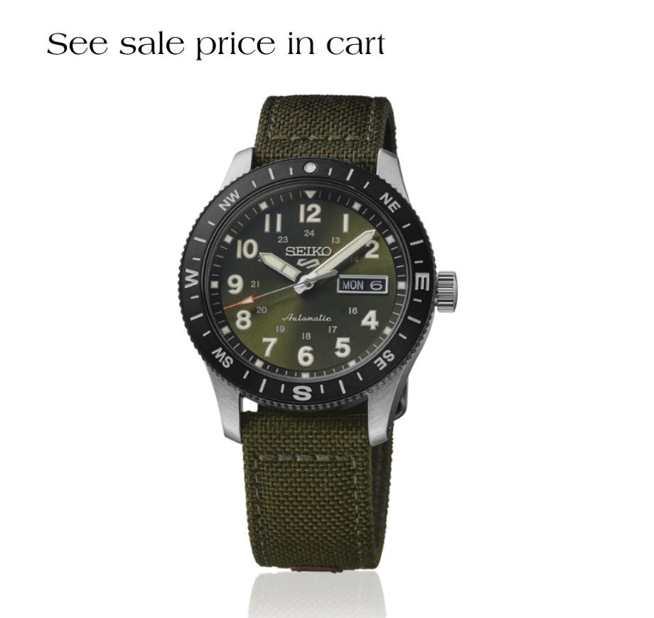 Seiko 5 Sports SS Automatic Green Dial HDB008